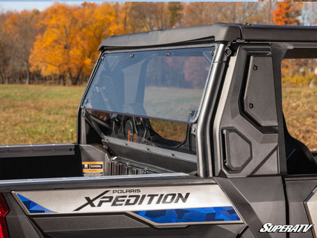 Photo of SuperATV Polaris Xpedition XP Rear Windshield by SuperATV - Premium Windshields for UTVs / Side by Sides