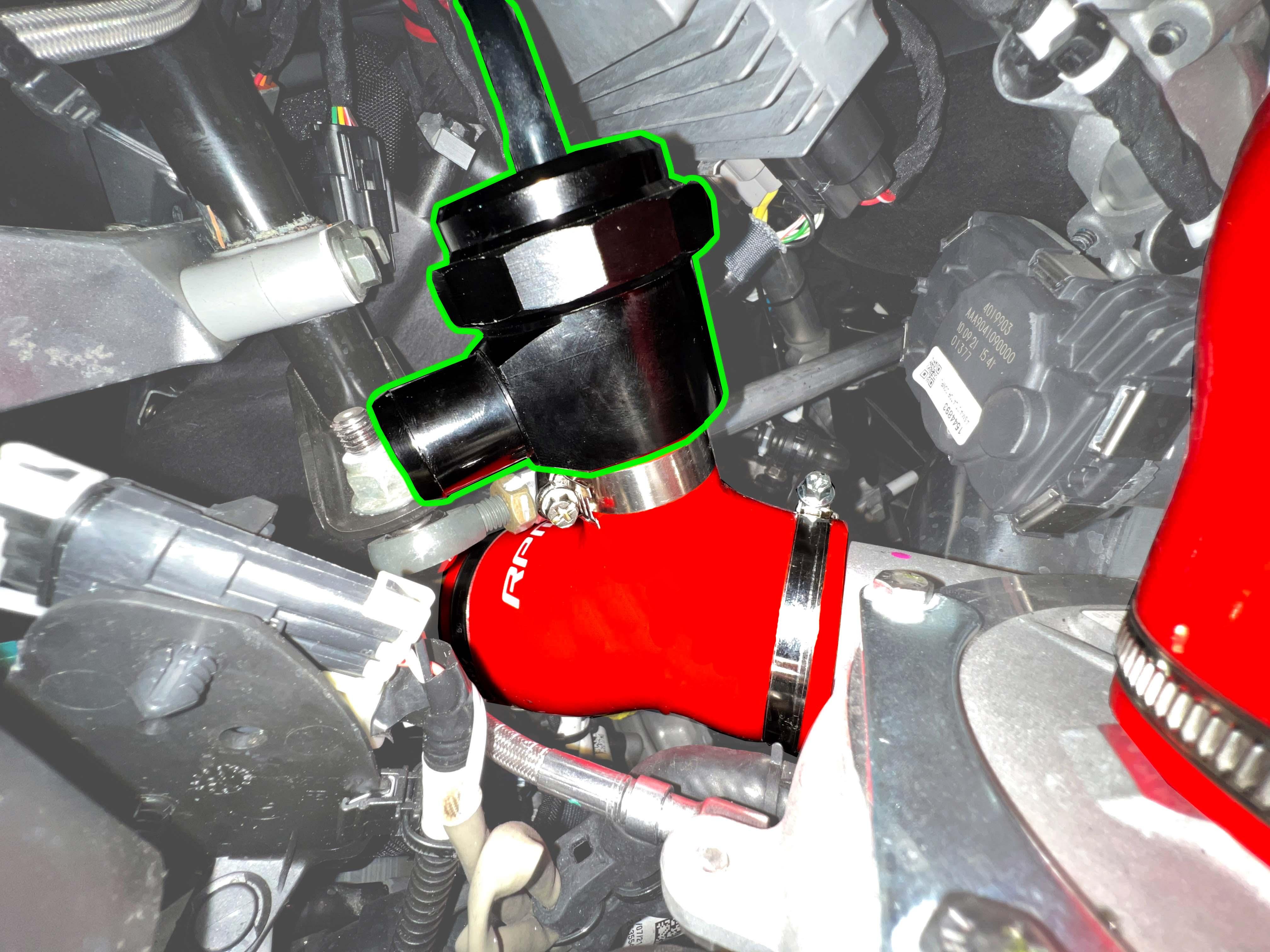 Photo of RPM SXS RPM RMK 850 Patriot Boost Silicone Intake & Charge Tube Kit With BOV Option by RPM SXS - Premium for UTVs / Side by Sides