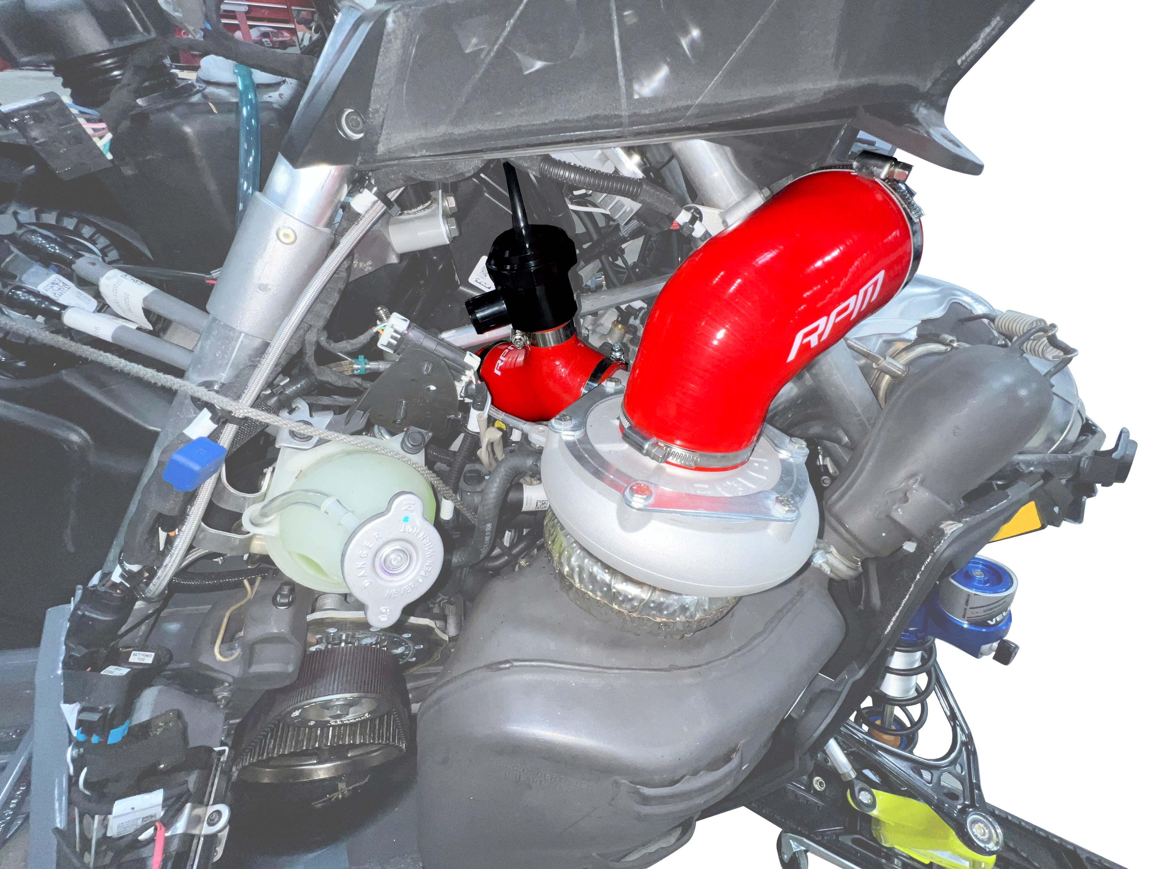Photo of RPM SXS - RPM RMK 850 Patriot Boost Silicone Intake & Charge Tube Kit With BOV Option by RPM SXS - Premium for UTVs / Side by Sides
