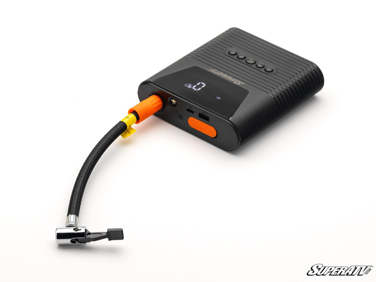 SuperATV Jump Starter with Air Compressor
