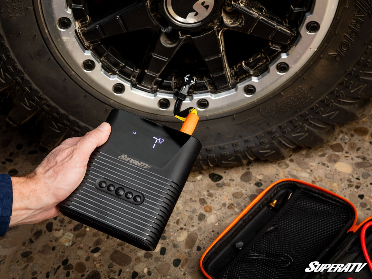 Photo of SuperATV Jump Starter with Air Compressor by SuperATV - Premium Batteries & Battery Accessories for UTVs / Side by Sides