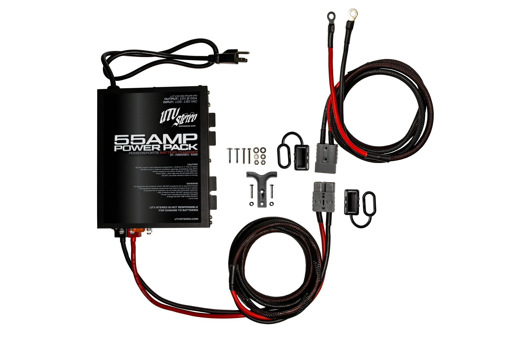 Photo of 55A Power Pack System | UTVS-55PWRPK by UTV Stereo - Premium 55Amp Power Pack for UTVs / Side by Sides