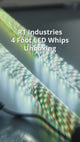 4-foot whip pair: unboxing, included flags, controls and lighting demonstration