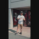 R1 Industries demonstration of the Pro Series LED whip outside the R1 shop