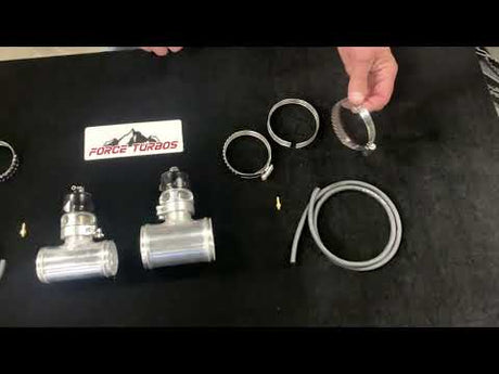 Trinity Racing Blow Off Valve - Prevent Overboost + Recirculate or Vent (Universal)