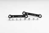 Pro R / Turbo R Front Sway Bar End Links - 6061 Aluminum + Stainless Uniballs