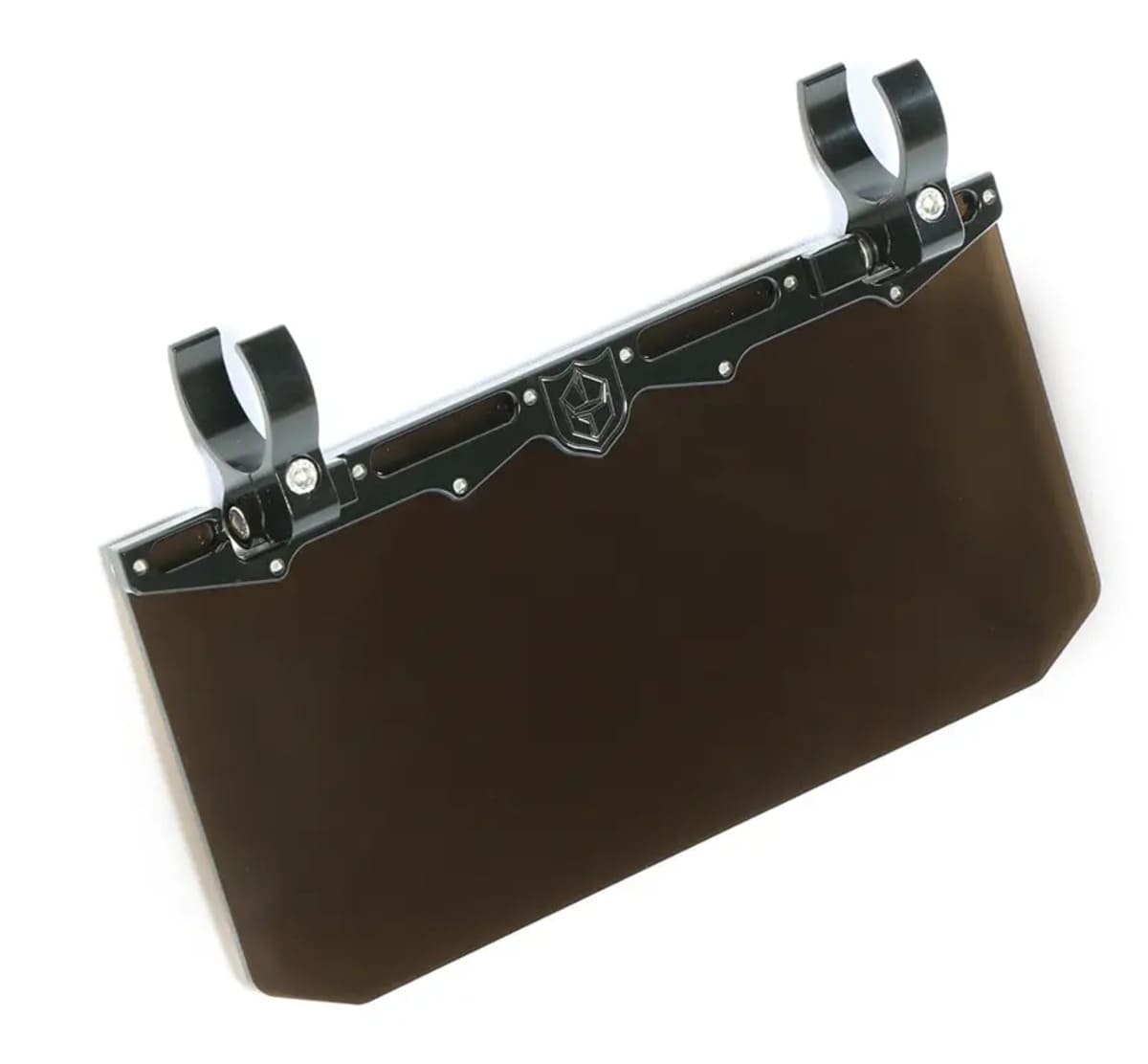 Photo of Pro Armor 12" Tinted Aluminum Visor - 1.75" Clamp by Pro Armor - Premium Mirrors for UTVs / Side by Sides