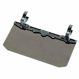 12" Tinted Aluminum Visor with 1.75" Clamps