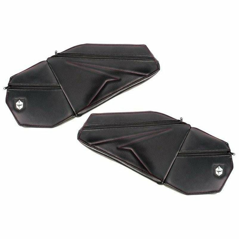 Photo of Polaris RZR Pro Front Door Knee Pads with Storage by Pro Armor - Premium Door Bags & Door Accessories for UTVs / Side by Sides