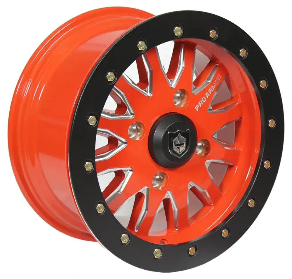 Photo of Pro Armor 4x137 Halo Milled Wheel - 15 x 7 by Pro Armor - Premium Wheels for UTVs / Side by Sides