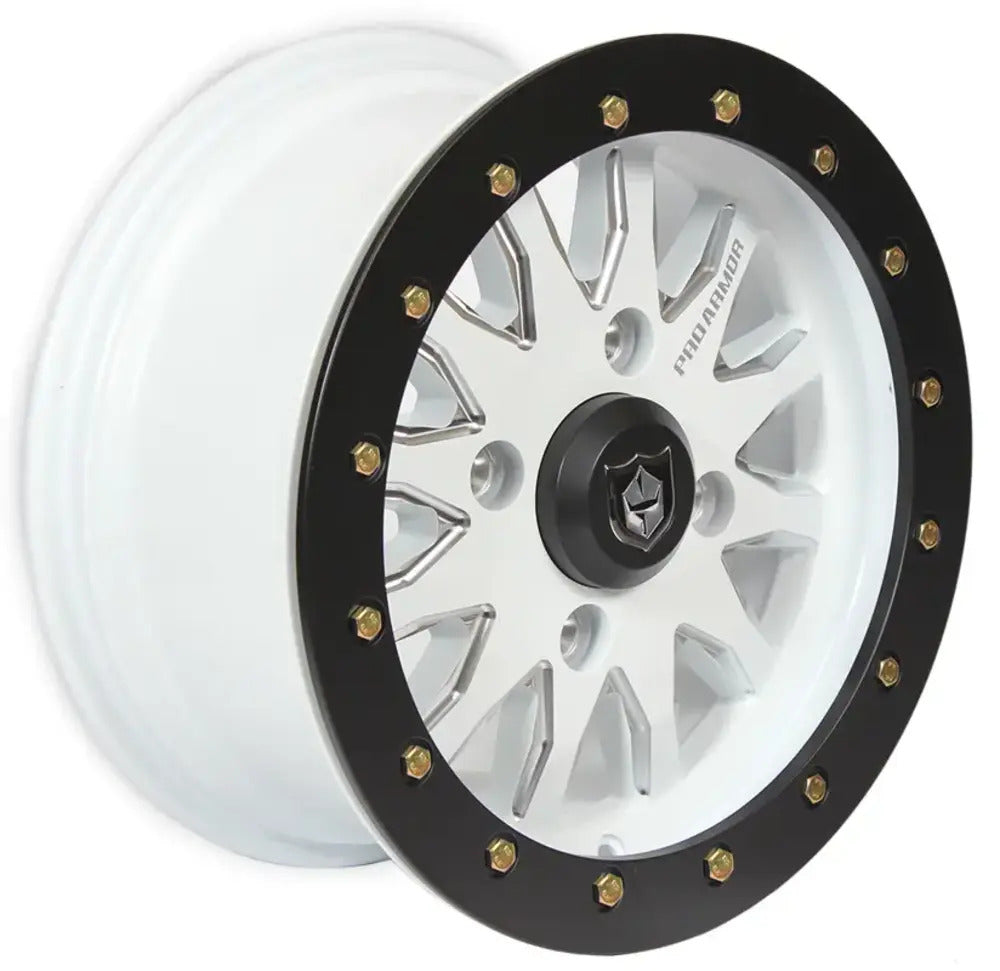 Photo of Pro Armor 4x137 Halo Milled Wheel - 15 x 7 by Pro Armor - Premium Wheels for UTVs / Side by Sides