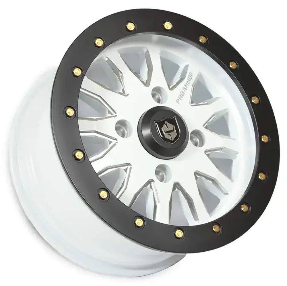 Photo of Pro Armor 4x137 Halo Milled Wheel - 15 x 7 by Pro Armor - Premium Wheels for UTVs / Side by Sides