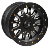 Pro Armor 4x137 Halo Milled Wheel - 15 x 7