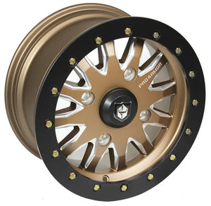 Pro Armor 4x137 Halo Milled Wheel - 15 x 7