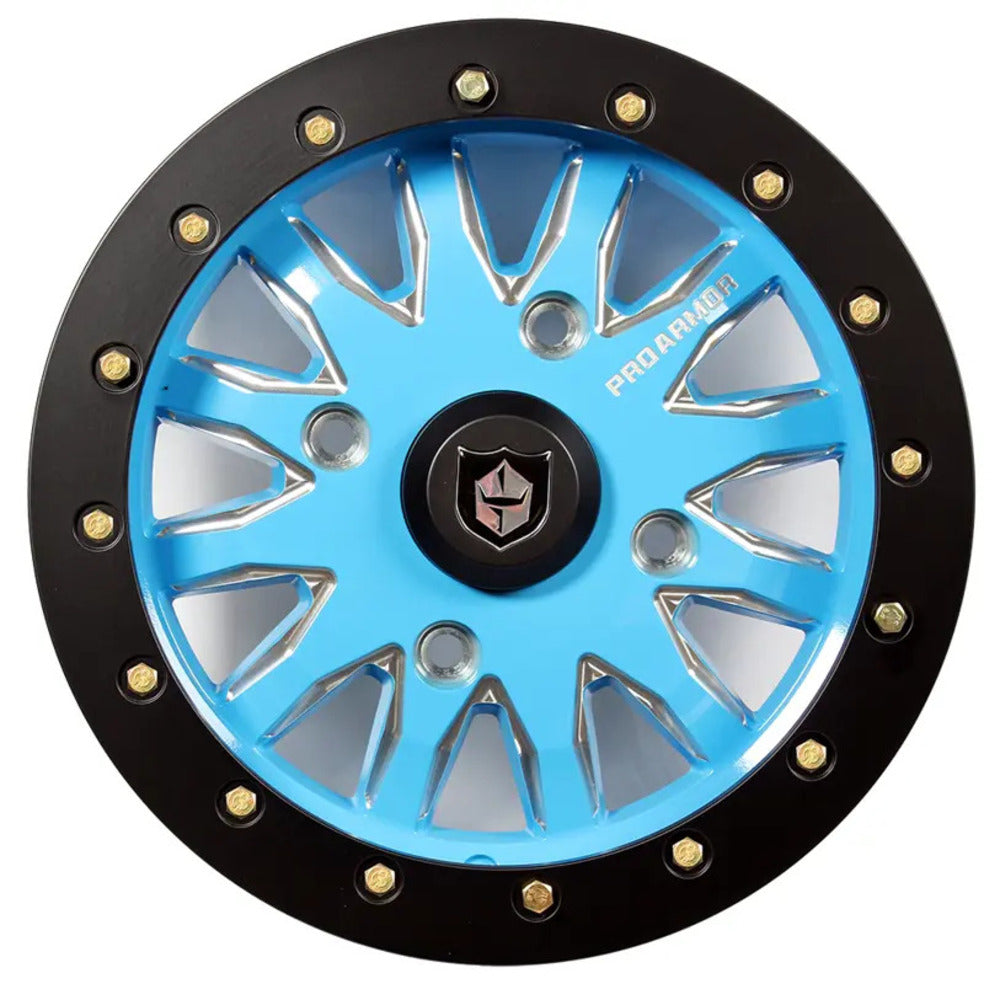 Pro Armor 4x156 Halo Milled Wheel - 15 x 7