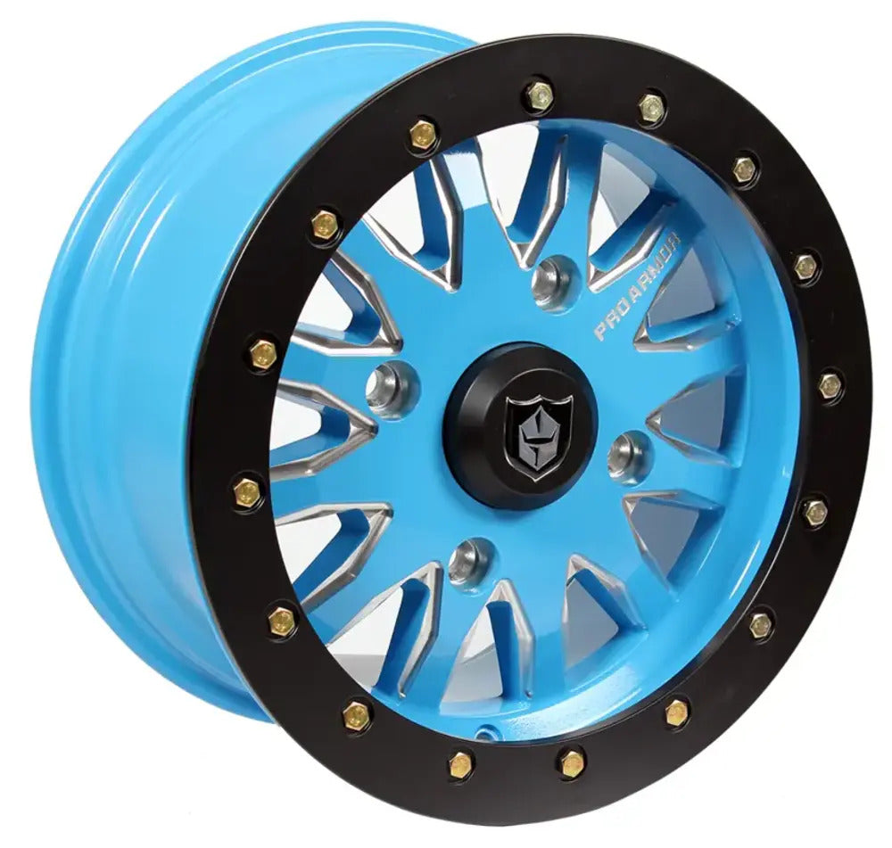 Photo of Pro Armor 4x156 Halo Milled Wheel - 15 x 7 by Pro Armor - Premium Wheels for UTVs / Side by Sides