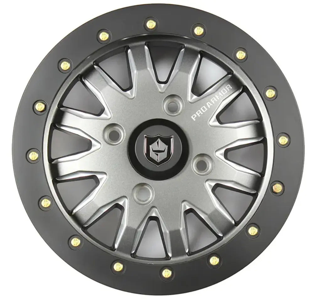 Photo of Pro Armor 4x156 Halo Milled Wheel - 15 x 7 by Pro Armor - Premium Wheels for UTVs / Side by Sides