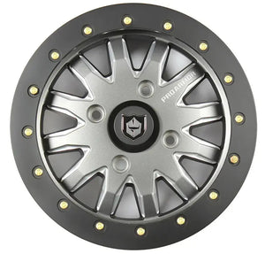 Pro Armor 4x156 Halo Milled Wheel - 15 x 7