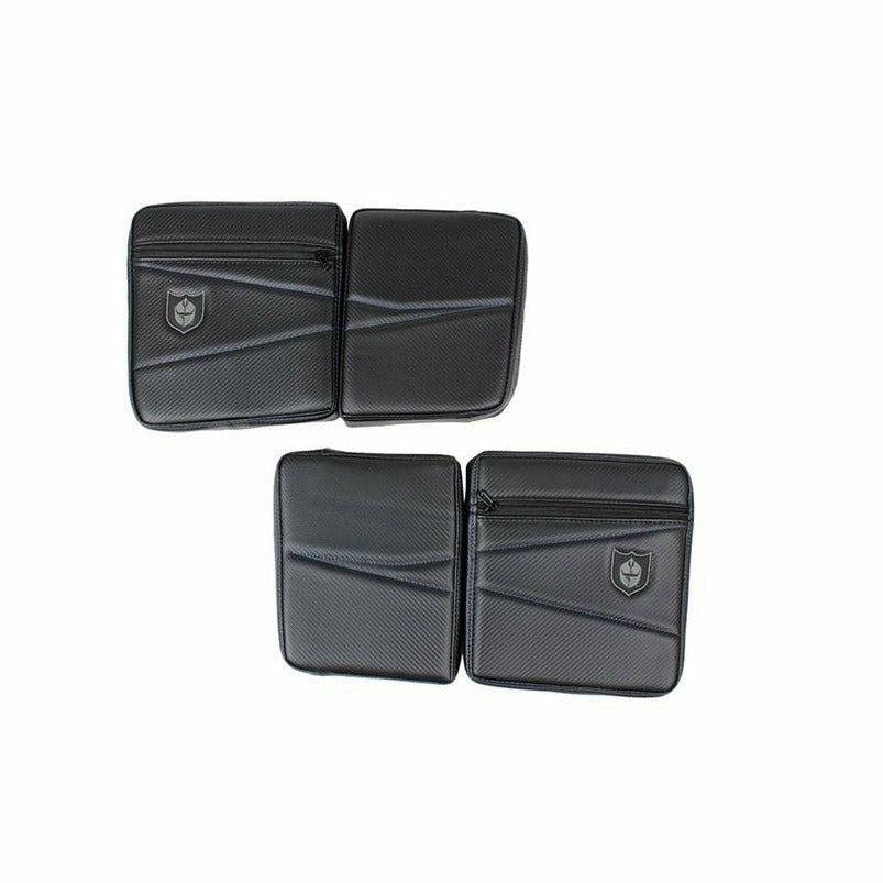 Photo of Polaris RZR Stock Rear Door Bags with Knee Pads by Pro Armor - Premium Door Bags & Door Accessories for UTVs / Side by Sides