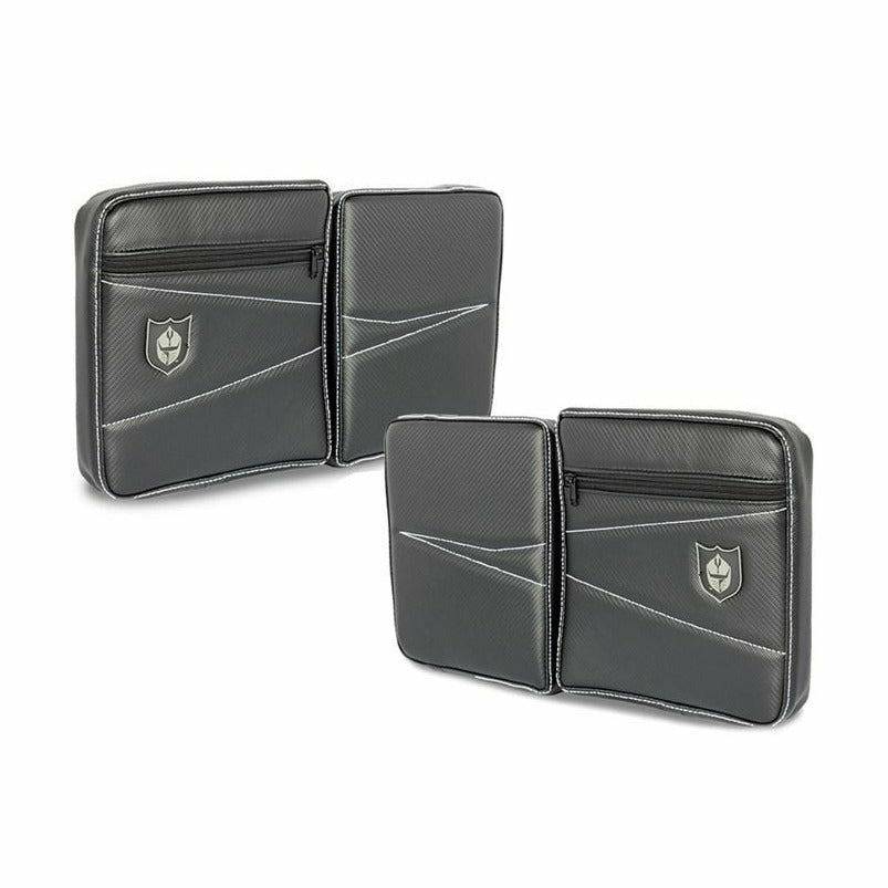 Photo of Polaris RZR Stock Rear Door Bags with Knee Pads by Pro Armor - Premium Door Bags & Door Accessories for UTVs / Side by Sides