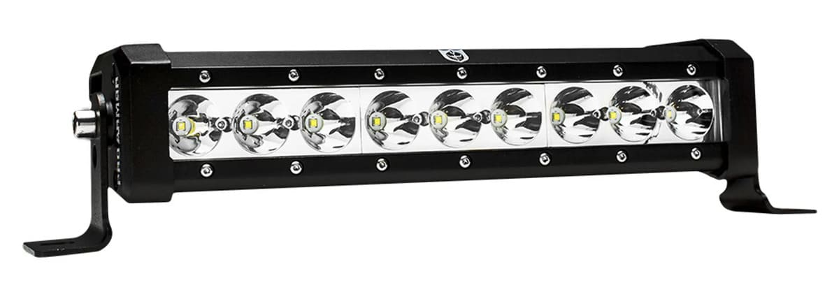 Photo of Pro Armor Single Row 11" Spot LED Light Bar by Pro Armor - Premium Light Bars for UTVs / Side by Sides