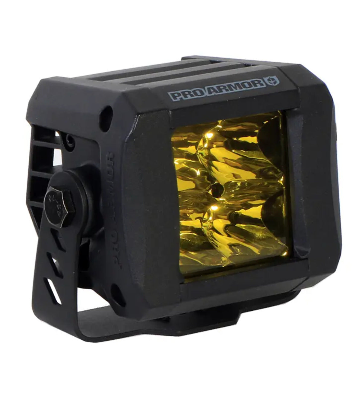 Photo of Pro Armor Spot LED Cube Light - Amber by Pro Armor - Premium Light Pods for UTVs / Side by Sides