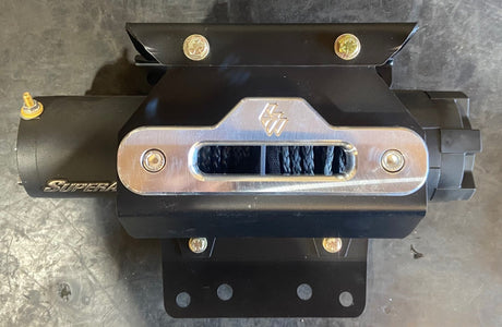 Photo of PRO R / Turbo R/ PRO S- Winch Mount by L&W Fab - Premium Bumpers for UTVs / Side by Sides