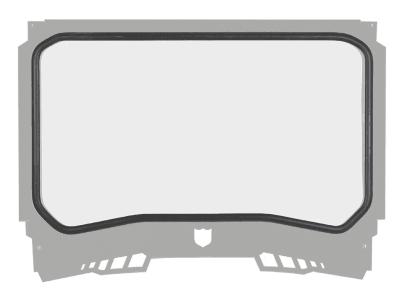 Photo of Pro Armor Polaris RZR Pro R/Turbo R Cage System Front Windshield by Pro Armor - Premium Windshields for UTVs / Side by Sides