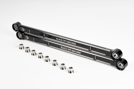 Polaris Pro R Rear Sway Bar End Links - 6061 Aluminum + Stainless Uniballs (Sold as a Pair)