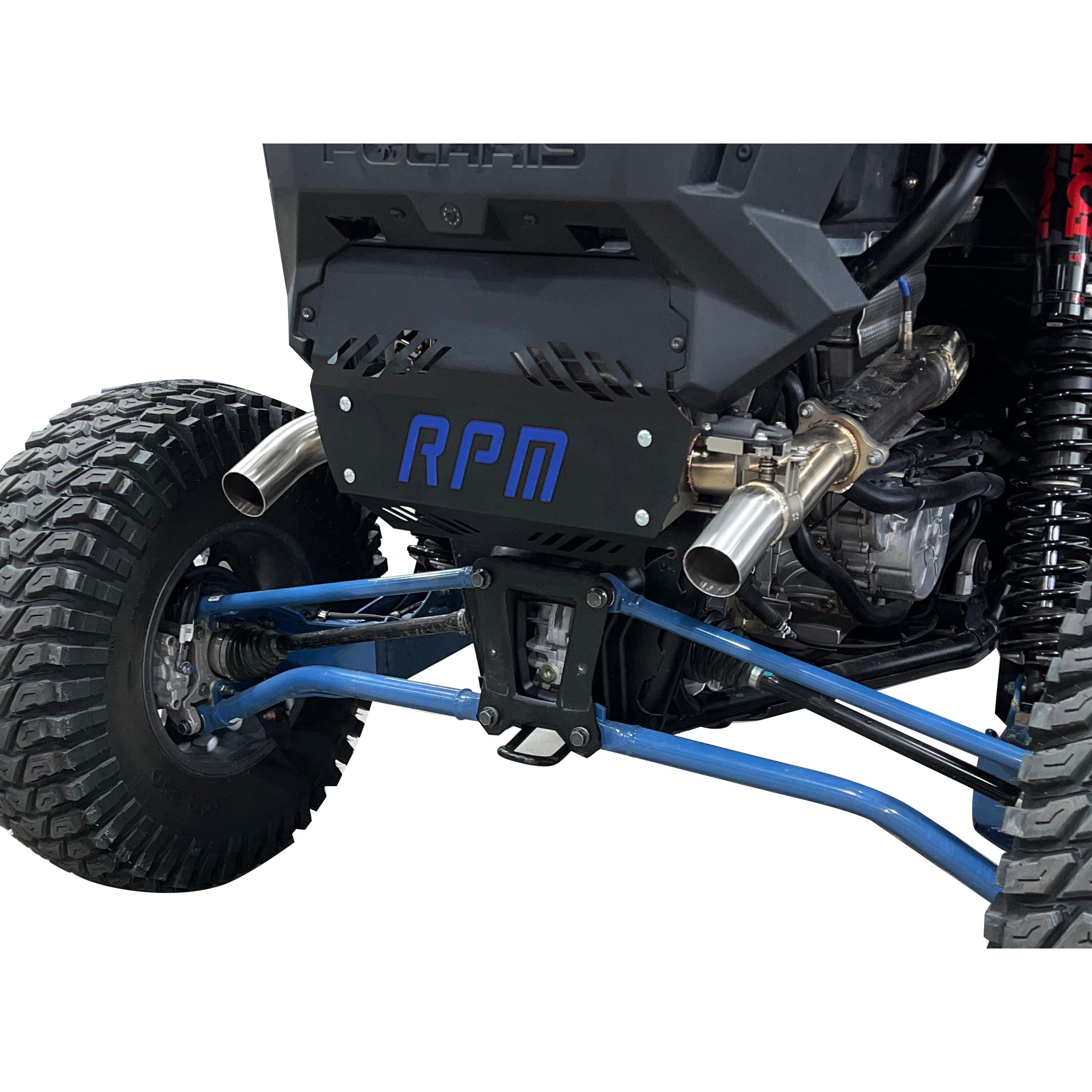Photo of RPM SXS RPM RZR PRO XP & Turbo R/Pro S E-Valve Muffler - Dual Tip Captains Choice Exhaust - 2020-2025 PRO XP & TURBO R by RPM SXS - Premium for UTVs / Side by Sides