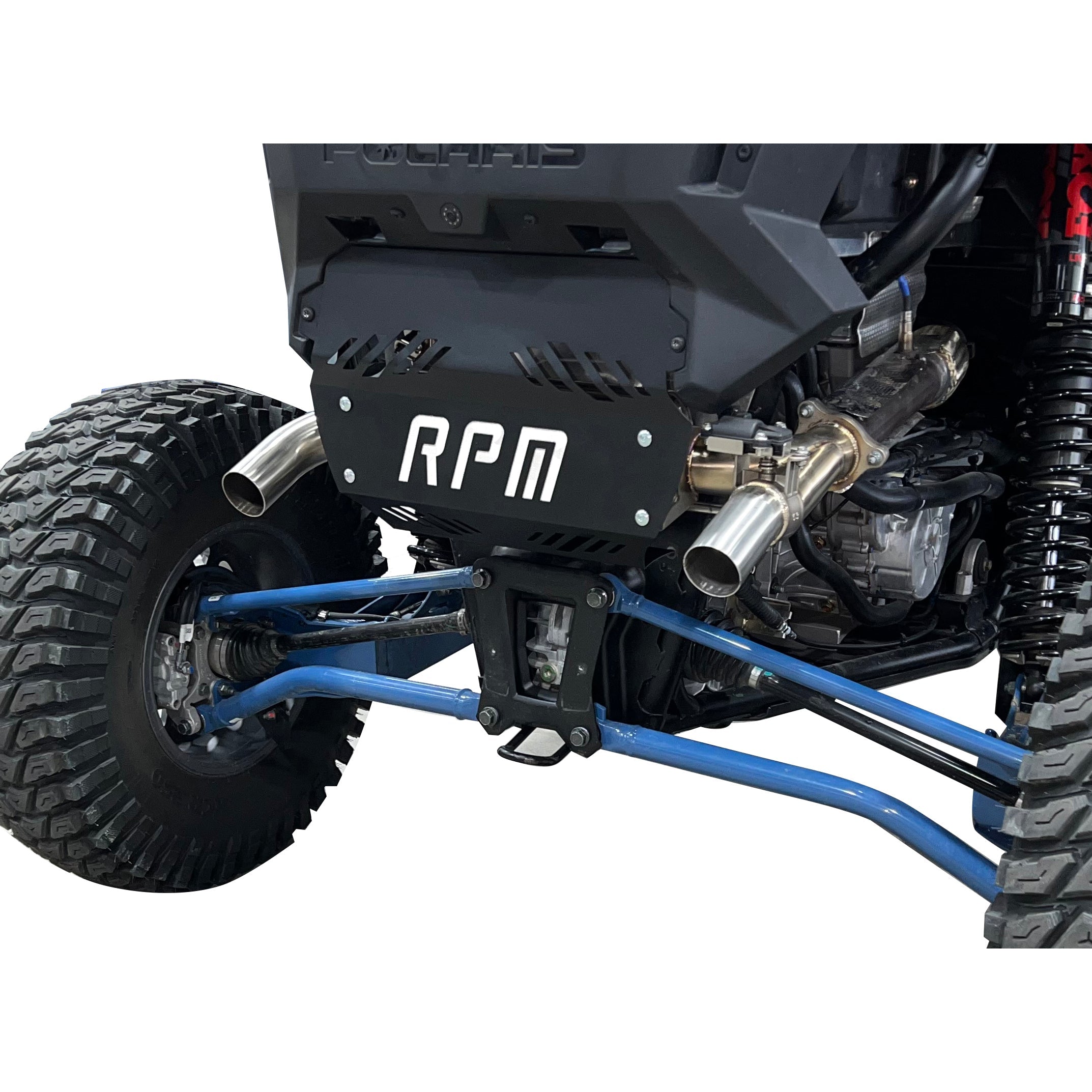 Photo of RPM SXS RPM RZR PRO XP & Turbo R/Pro S E-Valve Muffler - Dual Tip Captains Choice Exhaust - 2020-2025 PRO XP & TURBO R by RPM SXS - Premium for UTVs / Side by Sides