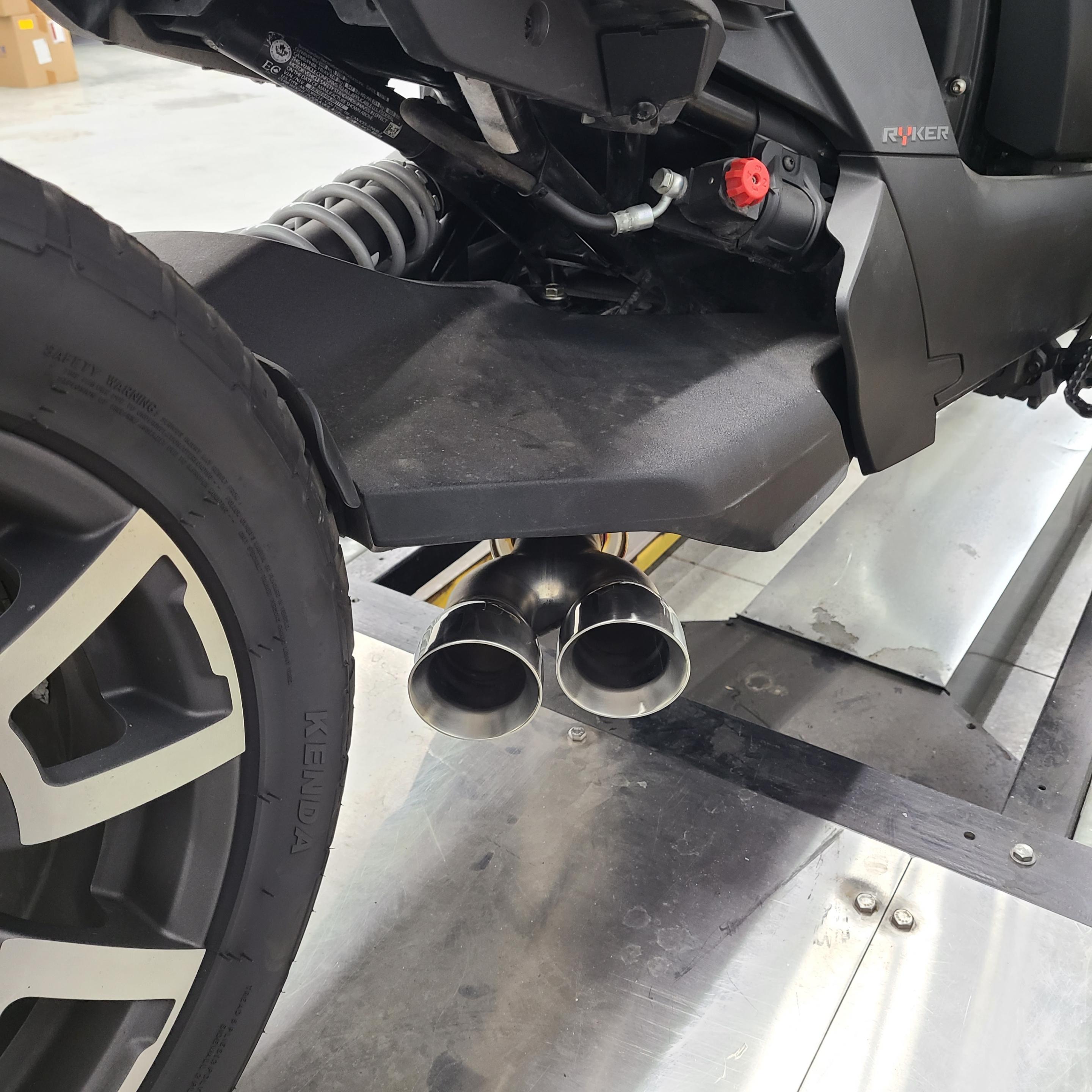 Ryker Lightweight Dual Tip Muffler