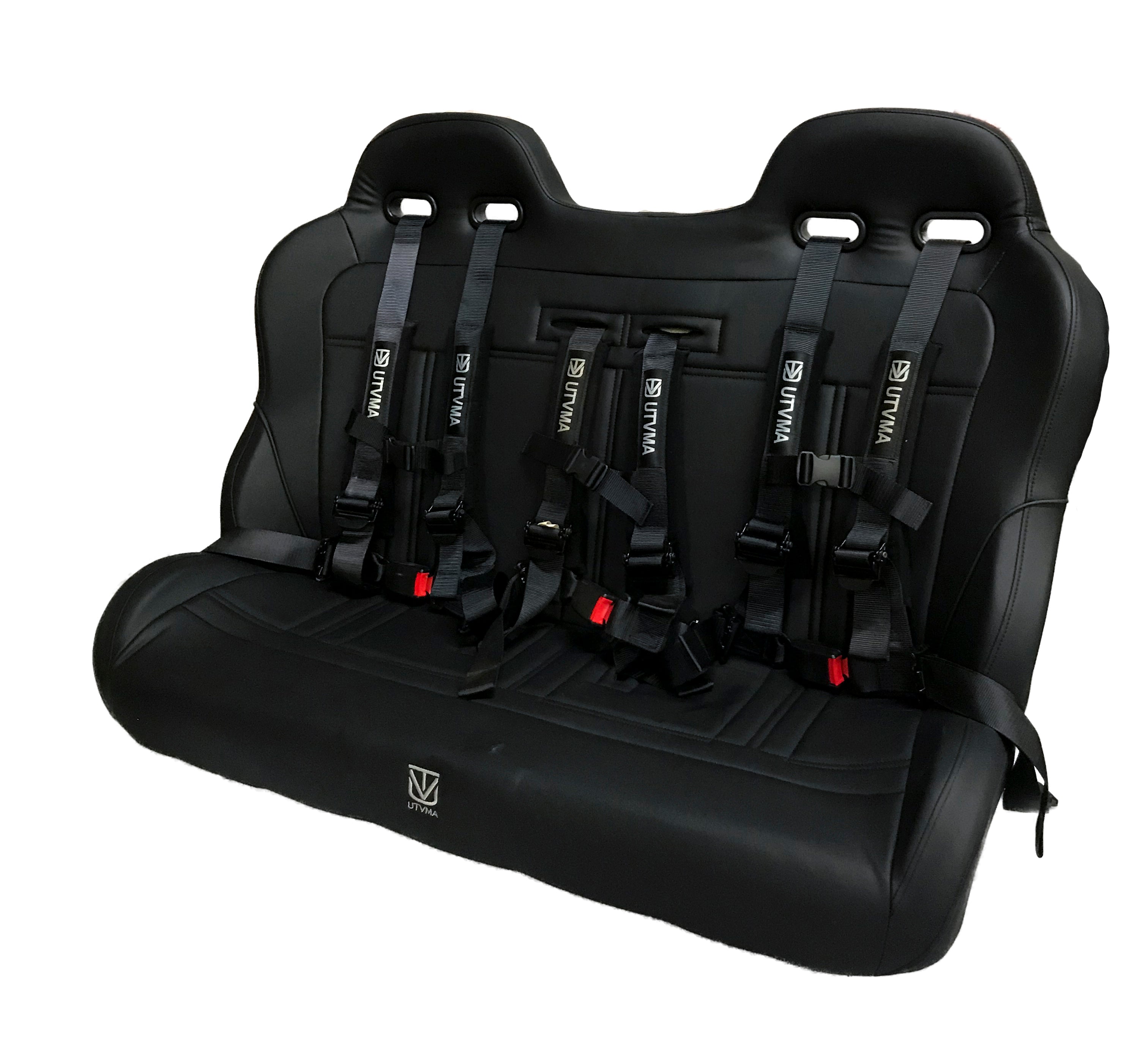Photo of Wolverine RMAX 4 Compact Rear Bench Seat (2025+) by UTV Mountain Accessories - Premium Bench Seat for UTVs / Side by Sides