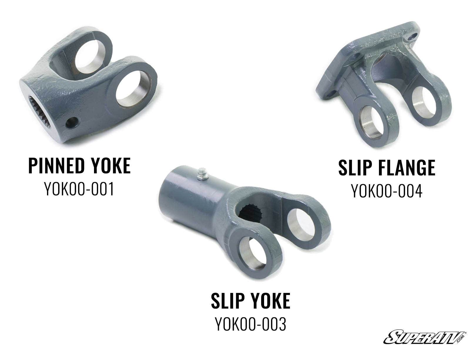 Photo of SuperATV Polaris Prop Shaft Replacement Yoke by SuperATV - Premium Drivetrain for UTVs / Side by Sides
