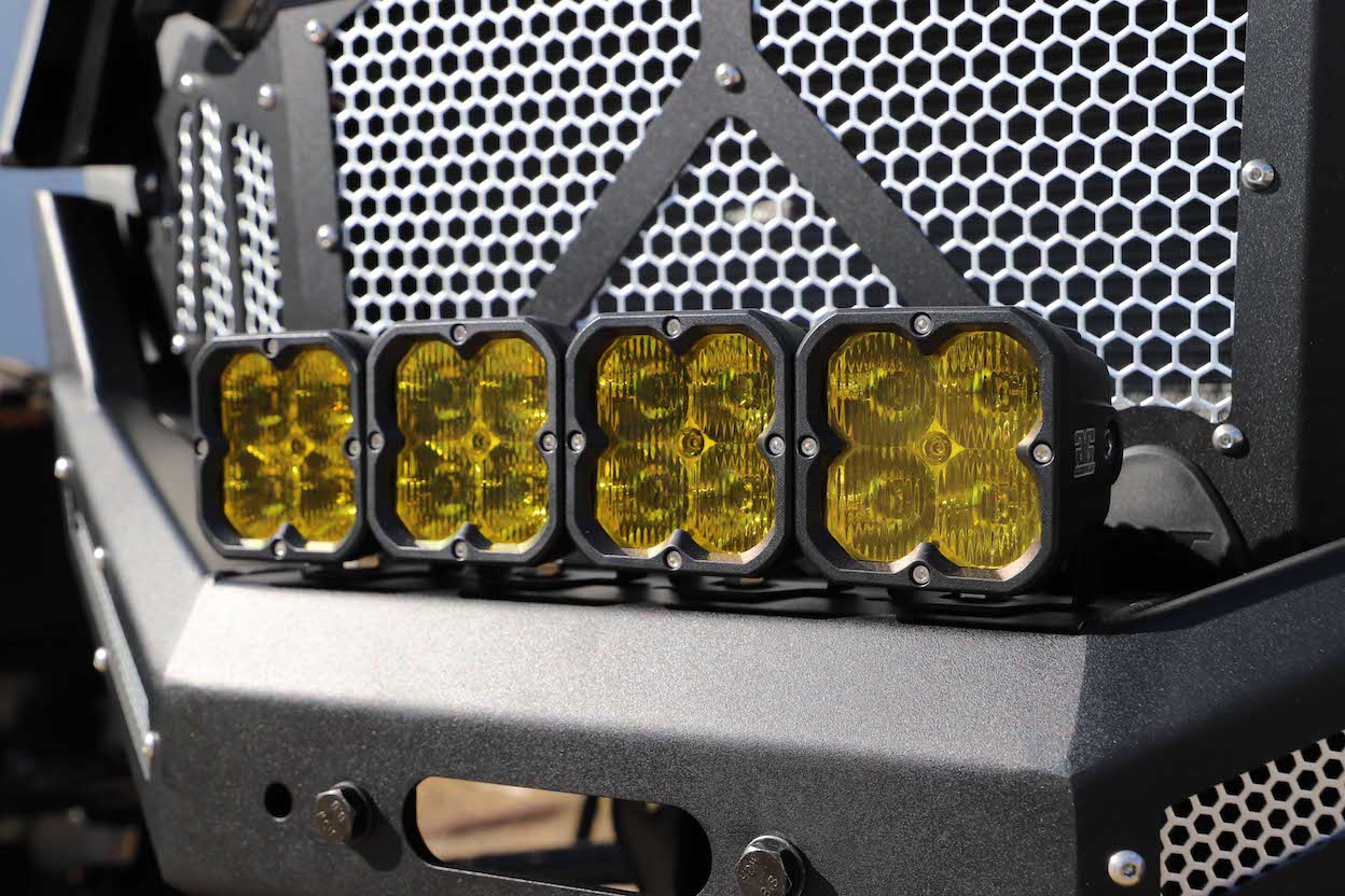 Photo of Race Series Flood LED Pod Yellow by GGLighting - Premium for UTVs / Side by Sides