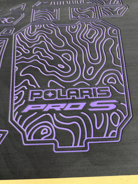 Photo of Polaris Pro Series - Bed Kit 2 Seat by CRC Foam - Premium Floor Mats for UTVs / Side by Sides