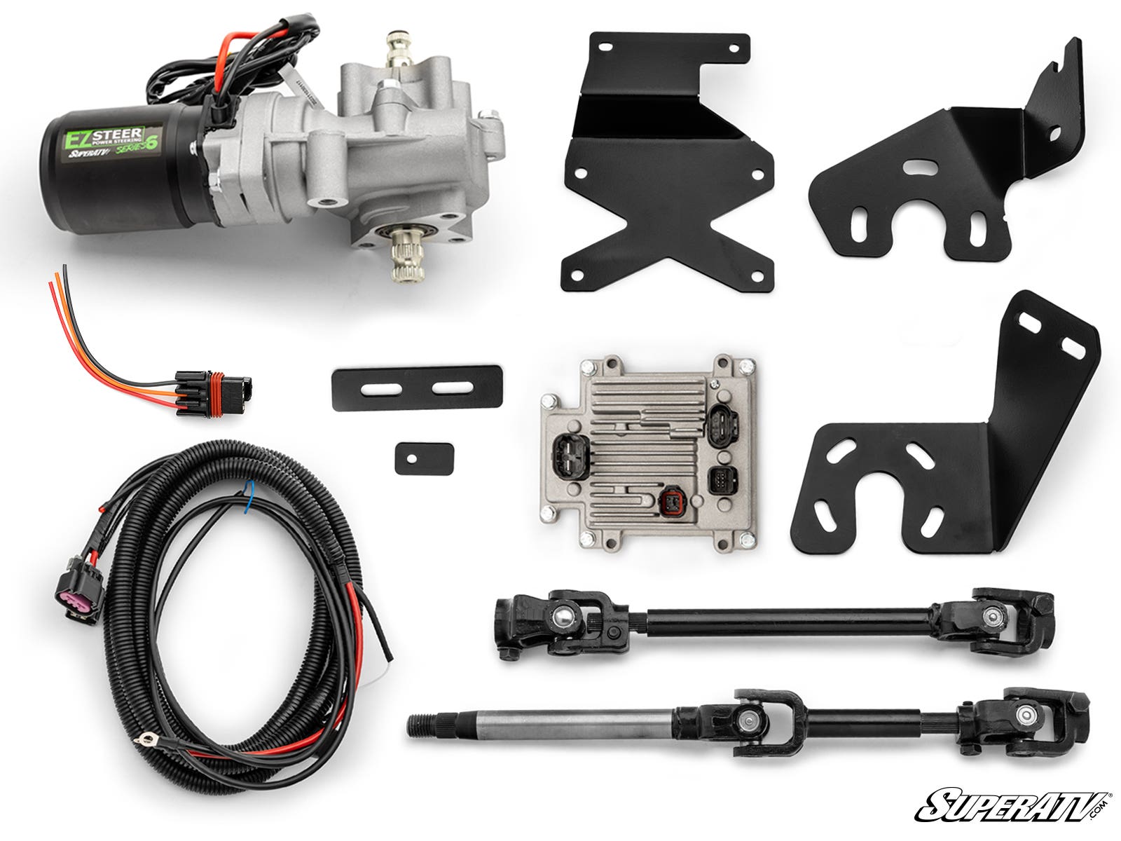 Photo of SuperATV Polaris Ranger 1000 Diesel EZ-Steer Series 6 Power Steering Kit by SuperATV - Premium Power Steering Kits for UTVs / Side by Sides