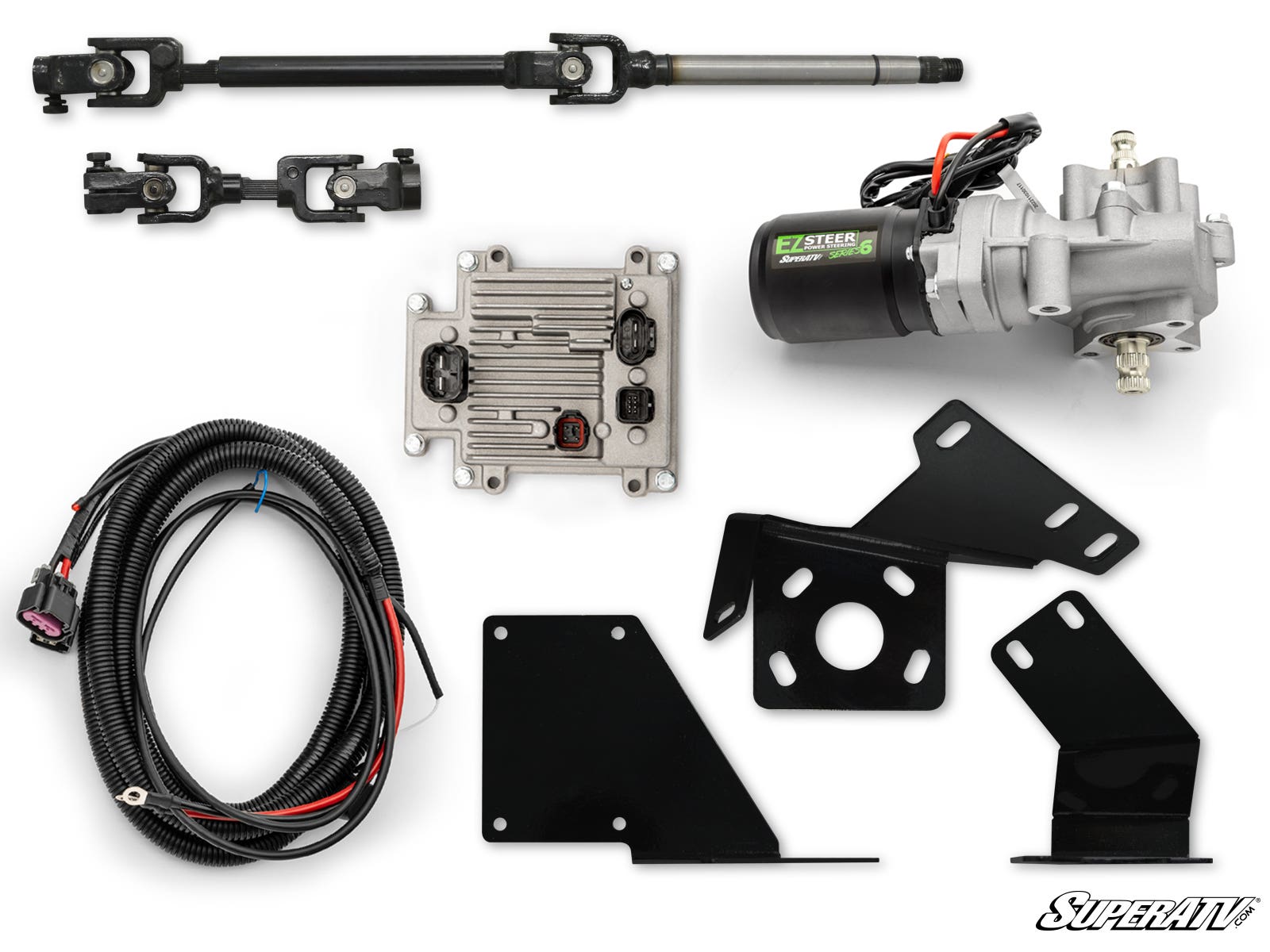 Photo of SuperATV Can-Am Defender EZ-STEER Series 6 Power Steering Kit by SuperATV - Premium Steering Racks for UTVs / Side by Sides