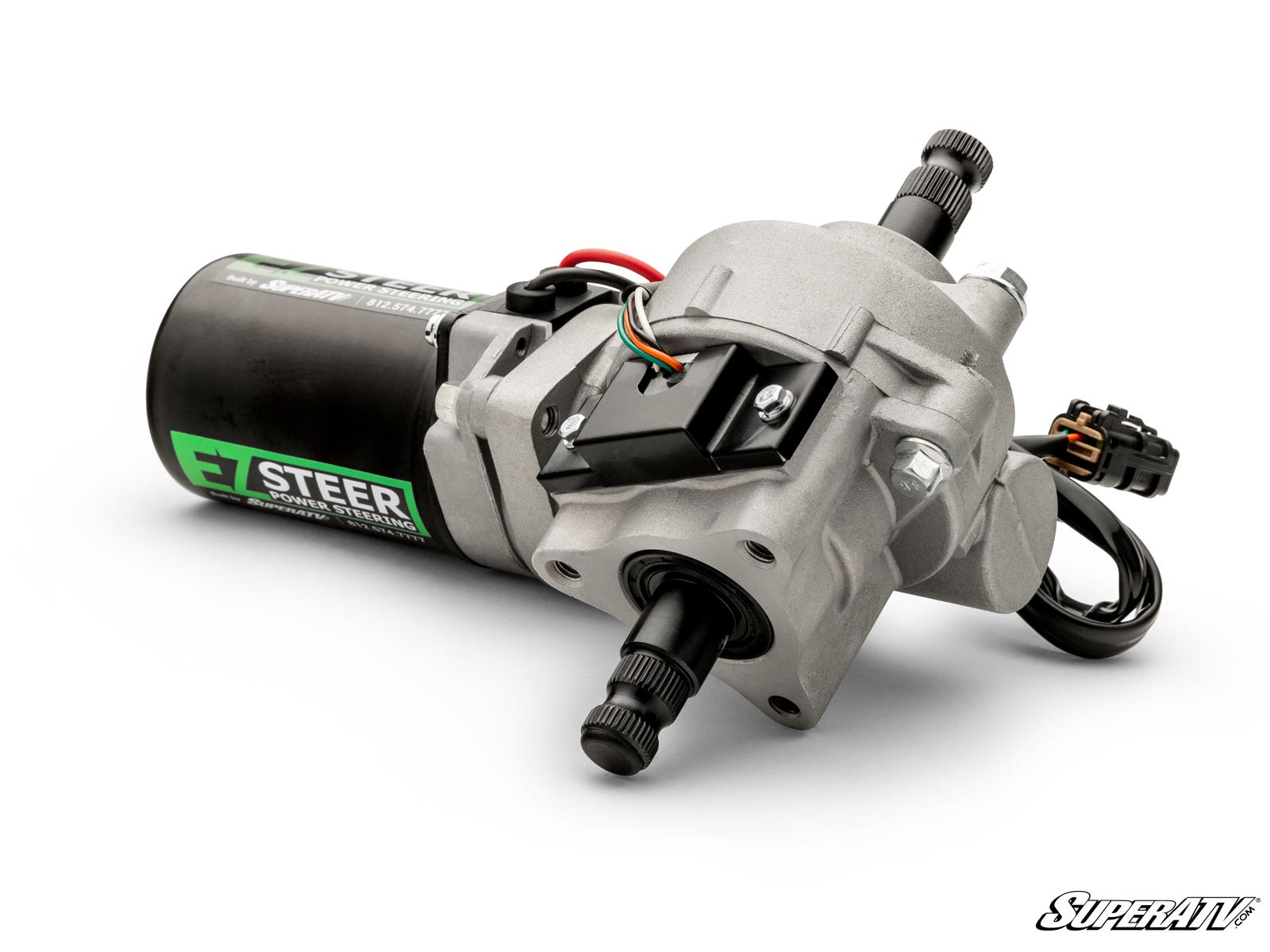 Photo of SuperATV Universal Sprint Car Power Steering Kit (220 W) by SuperATV - Premium Power Steering Kits for UTVs / Side by Sides