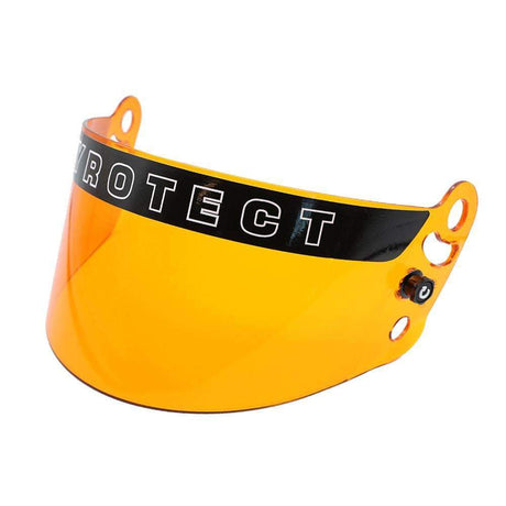 Photo of Pyrotect Amber Helmet Shield with Anti-Fog by Rugged Radios - Premium for UTVs / Side by Sides
