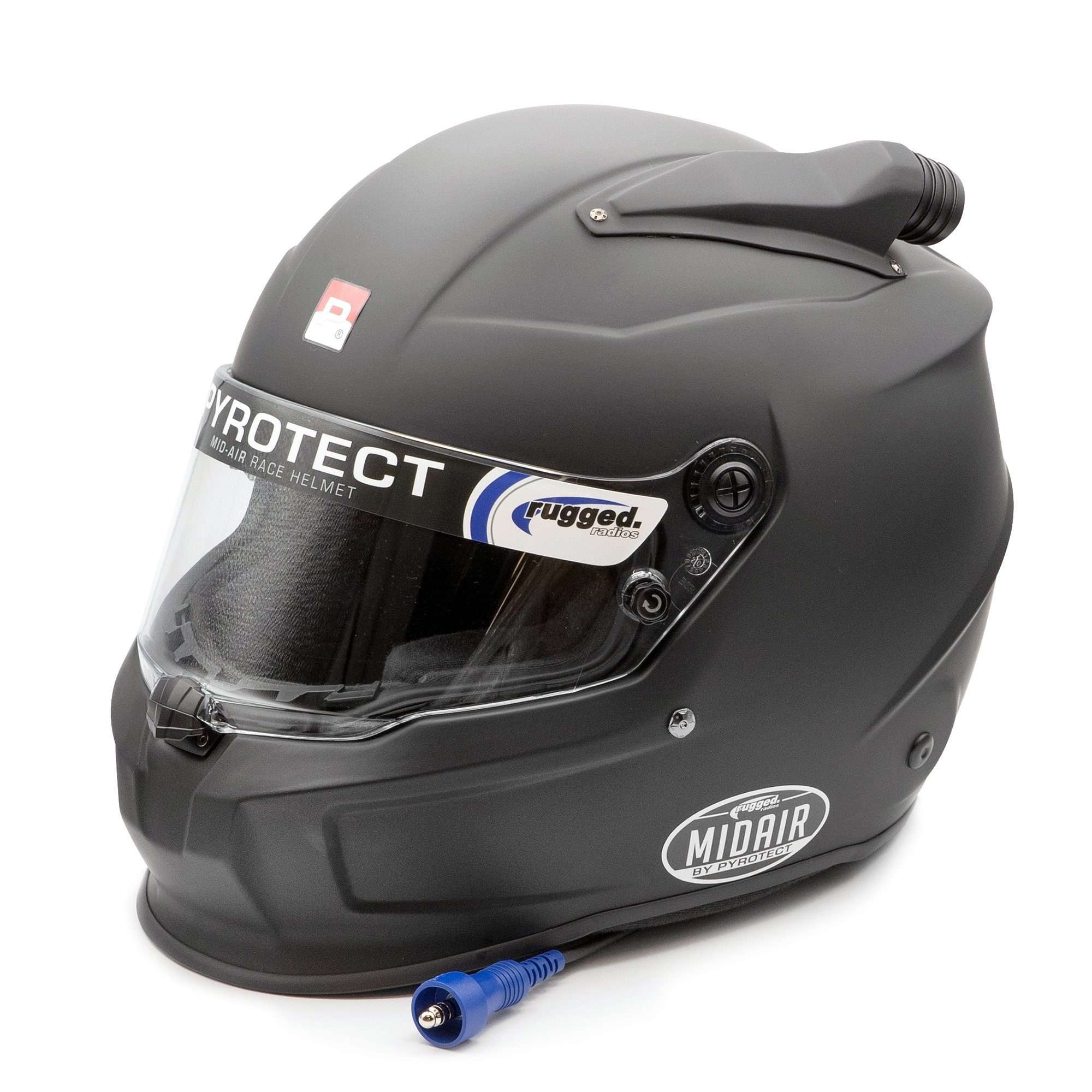 Photo of RACE Pumper Helmet - Offroad Wired - MidAir by Pyrotect - CLEARANCE by Rugged Radios - Premium for UTVs / Side by Sides