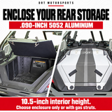 DRT Aluminum Storage/Trunk Enclosure for RZR Pro S / Pro XP / Turbo R 2020+ — detail and product selection details