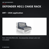 DRT Can-Am Defender HD11 Bolt-On Chase Rack (2026) — DEFENDER HD11 CHASE RACK. DRT • 2026 application