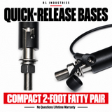 R1 Industries Fatty RGBW LED Whip Lights (Pair) — mounts and product selection details