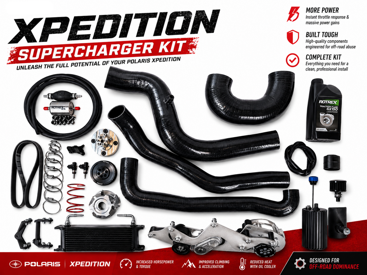 Supercharger Kit for Polaris Xpedition MT — manufacturer product photo