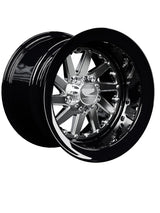 15″ Wheel for RZR Pro R (Packard Cyclone Silver) — manufacturer product image