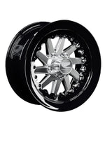 15″ Wheel for RZR Pro R (Packard Cyclone Silver) — manufacturer product image
