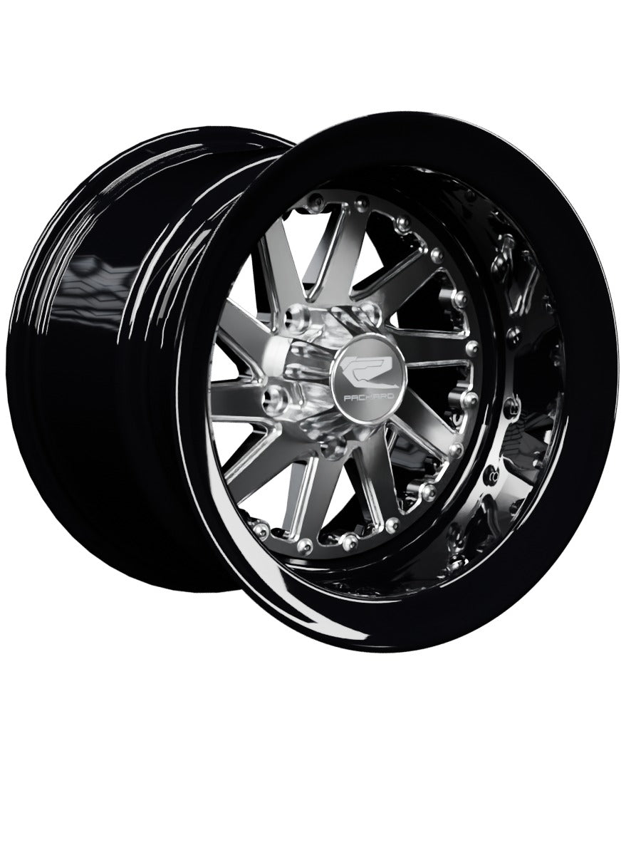 15″ Wheel for RZR Pro R (Packard Cyclone Silver) — manufacturer product image