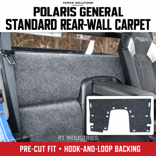 Polaris General Rear-Wall Carpet Kit (2016+)