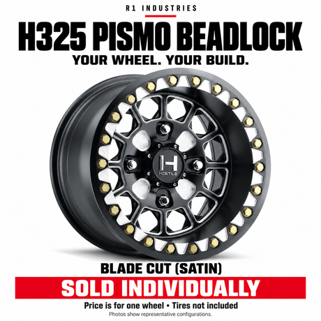 Hostile H325 UTV wheel — Asphalt